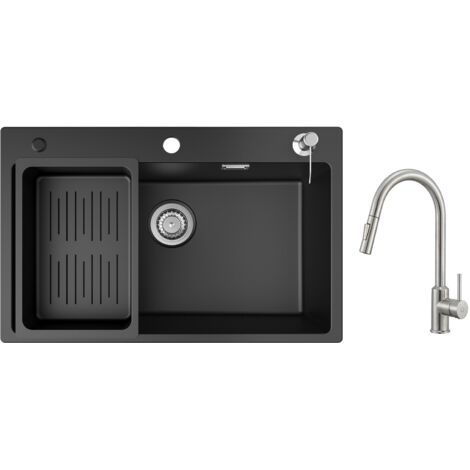 Scolapiega Pieghevole Jiadiru Per Cucina - Cestello Di Scarico Retrattile In PP E TPR, Adatto A Lavello, 39x26x13 Cm, Rosso