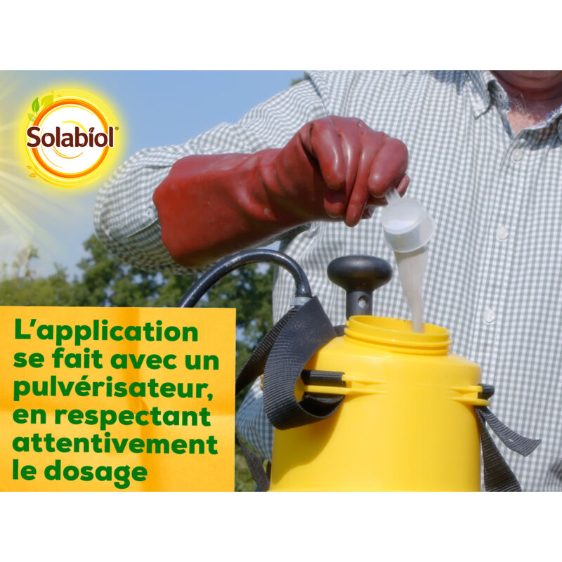 Solabiol Bouillie Bordelaise 400g - Non Colorée - Traitement Mildiou, Tavelure, Cloque - Agriculture Biologique
