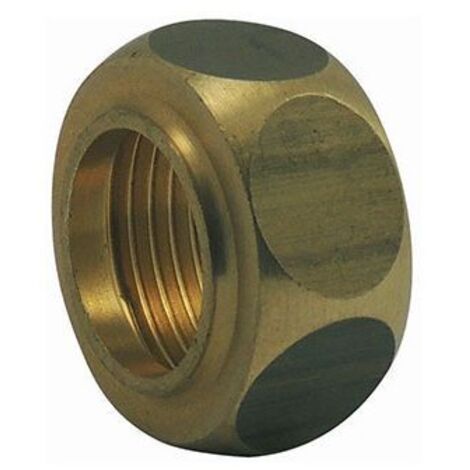 Ecrou pour collet battu sans joint fibre Ø A: 1'' x Ø B: 20.3mm (1/2)