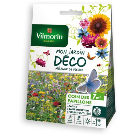 Sachet graines Mélange de fleurs  Coin des Papillons 7m2