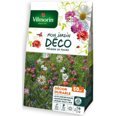 Décor Durable - 50 m² - Mélange de fleurs Vilmorin