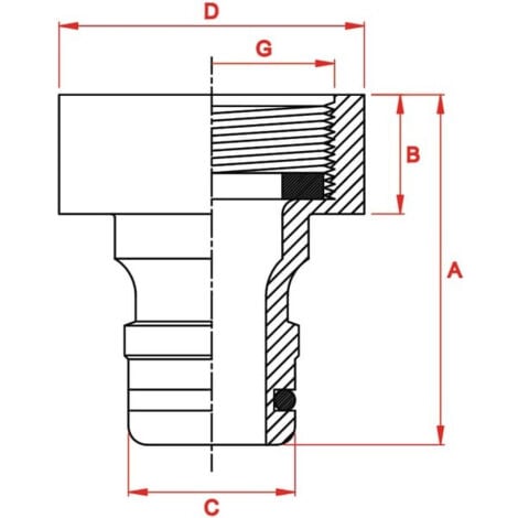 Nez de robinet 26,5 mm (G 3/4") - GARDENA