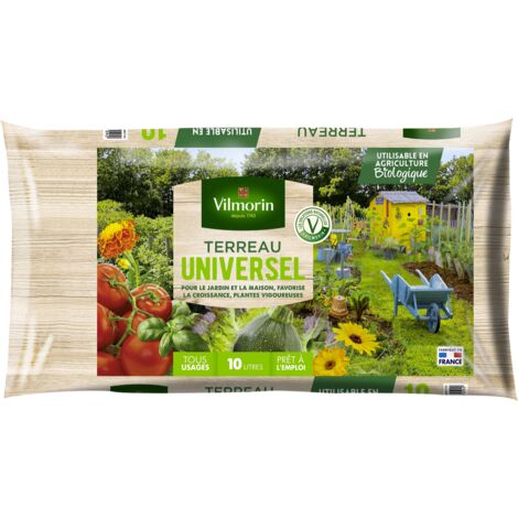 Terreau universel  sac de 10 litres