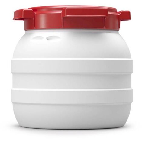Multitanks – Bidon plastique alimentaire 3.6 litres – Grande ouverture à visser – Étanchéité avec joint en caoutchouc – Certifié UN pour matières solides