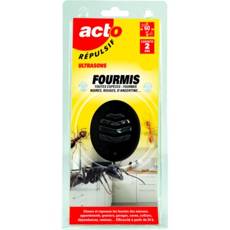 Répulsif Ultrasons Fourmis ACTO Chasse Fourmis Efficace & Inaudible (1/3)