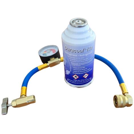 Kit Recharge Clim Duracool 12a Canette Auto-Obturante + Flexible DC4000