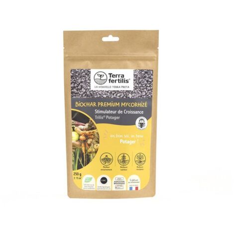 Fertilisant Potager Mycorhizé à base de Biochar - pour des légumes sains et des sols vivants 2.5 kg