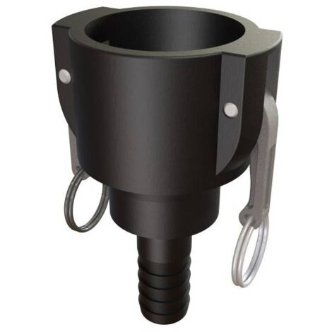 Raccord Rapide Camlock 1.5" B150 - Femelle Camlock / Mâle Fileté NPT - Polypropylène