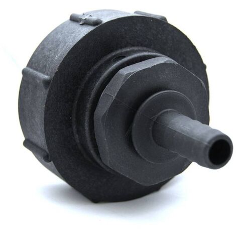 Raccord S100x8 femelle - male cannelé droit 19mm (1/2)