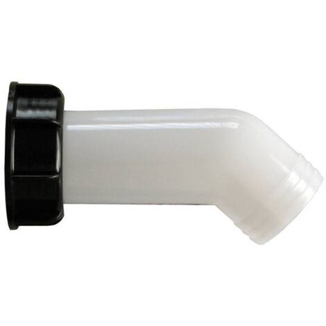 Multitanks – Bec de vidange avec écrou femelle 2 pouces S60x6 – Compatible cuves 1000 litres – Raccord fileté plomberie – Joint inclus