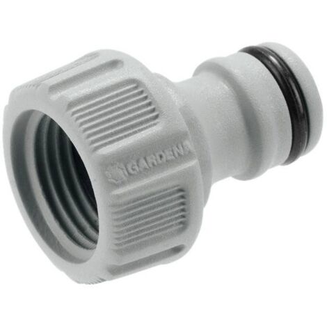 Gardena – Nez de robinet 21 mm (G 1/2') – Raccord rapide pour robinets 16,7 mm – Filetage 21 mm pour connexion étanche