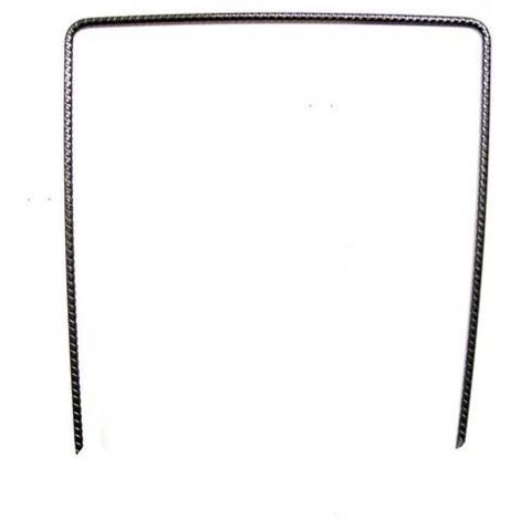 Lot de 50 Agrafes métalliques 20cm x 20cm pour films paillage (1/3)