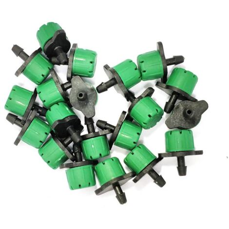 Lot de 20 goutteurs couleur vert (1/2)