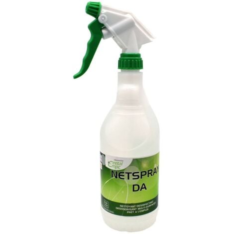 Nettoyant désinfectant NETSPRAY DA multisurfaces , flacon de 750ml