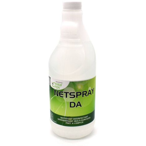 Nettoyant désinfectant NETSPRAY DA multisurfaces , flacon de 750ml
