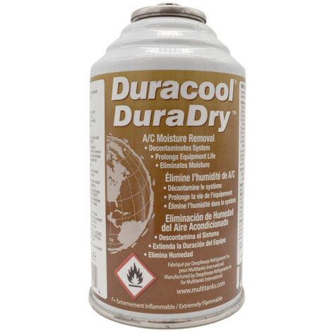 DURACOOL DuraDry – Éliminateur d'humidité pour climatiseur mobile – 113g – Compatible R-12, R-134a, Duracool 12a/22a/502a