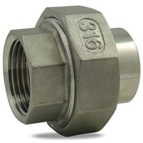 Union à portée conique femelle / à souder en inox 316 13.5mm (1/2)