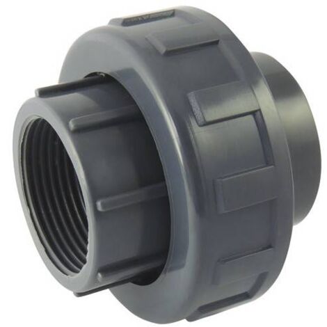 Union 3 pièces Femelle / Femelle en PVC à visser 2''