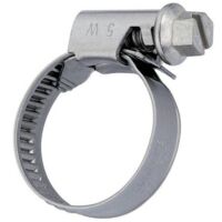 Collier de serrage Acier inox WS, avec vis hewagonale à fente 12-20mm