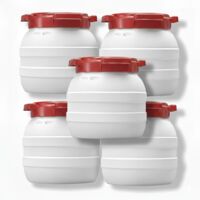 Lot de 5 Fûts CurTec 3.6L : Solution de Stockage et Transport Sécurisé