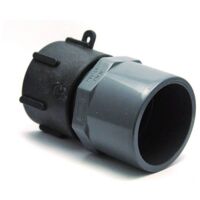 Raccord S60x6 femelle - PVC femelle 63/75