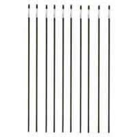 Lot de 10 Tuteurs Acier plastifié 90cm