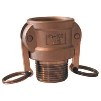 Raccord Camlock femelle - embout fileté male en laiton - Type B Ø A: 4''Ø B: 4''