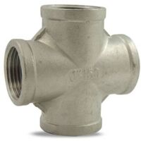 Croix F/F/F/F en inox 316 1/4''