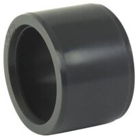 Réduction simple Male / femelle en PVC à coller Ø A: 50mm Ø B: 25mm