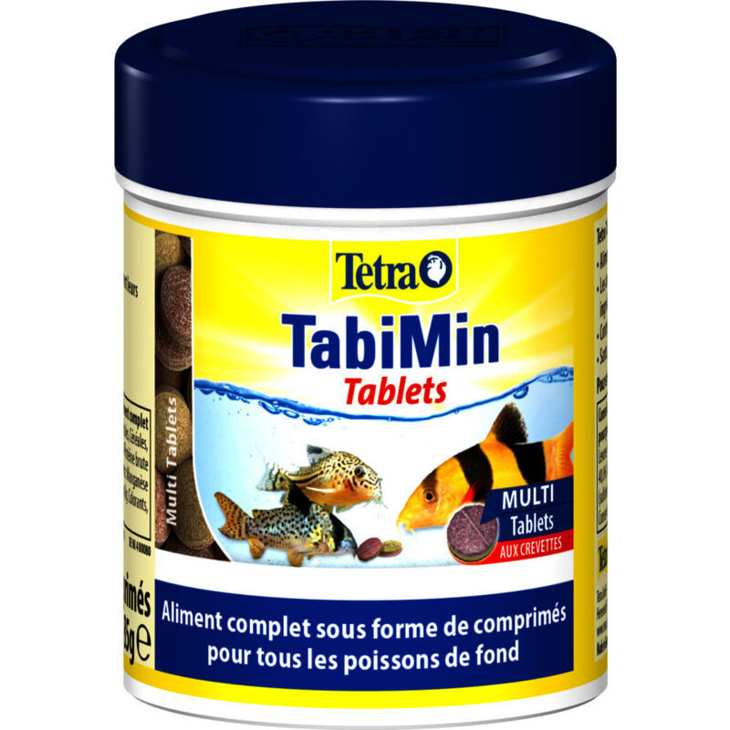 TabiMin alimentation pour poissons de fond 120 comprimés - Tetra