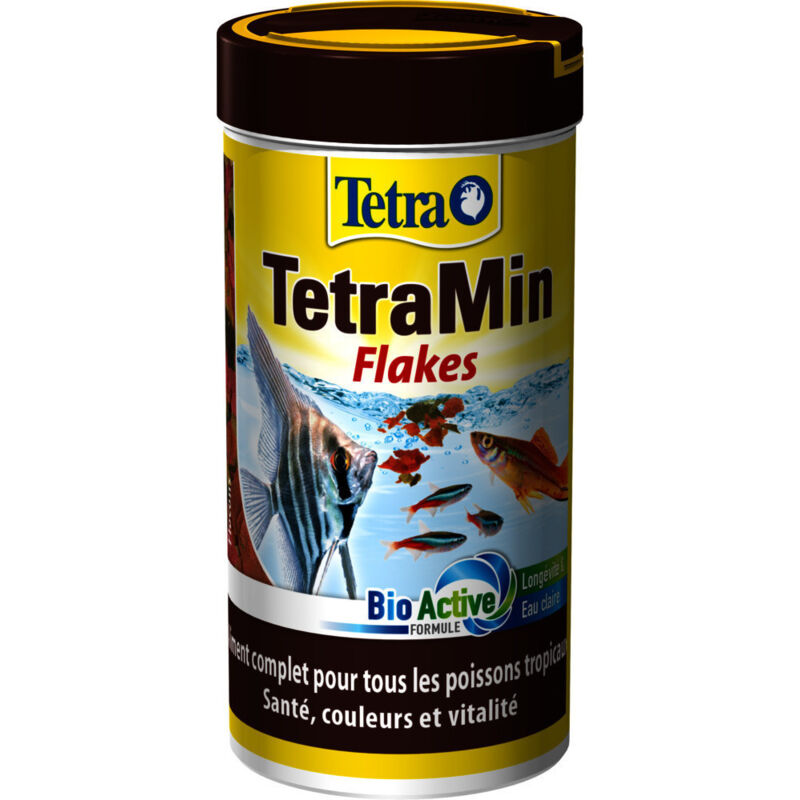 Min Flakes alimentation pour poissons d'ornement 20g/100ml - Tetra