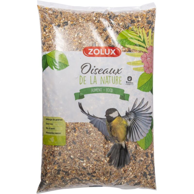 Graines De Tournesol Rayées Pour Oiseaux Sauvages – Lot De 2 Sacs De 3 Kg (6 Kg Total) – Nourriture Naturelle Pour Jardin - 7