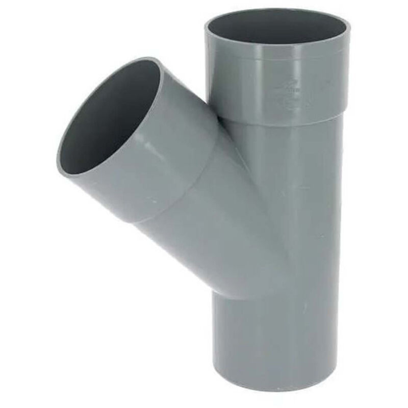 Té Culotte PVC 87°30 Triple/Femelle Diamètre 110 Mm - Sunu Équipement