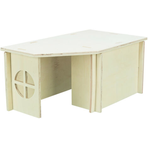 Maison emboitable Holm 33 x 50 x H 23 cm pour lapins - Trixie
