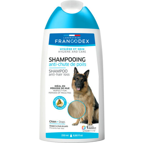 Shampooing Anti-Chute de Poils 250 ML pour chien - Francodex (1/2)