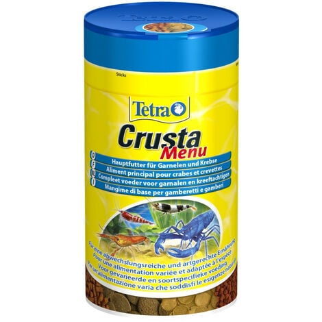 Aliments pour crustacés Crusta menu 52 g - 100 ml nourriture pour crabes et crevettes - Tetra