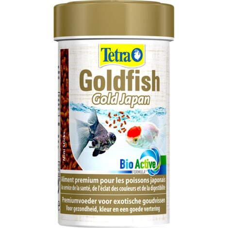 Goldfish Gold Japonais 55g - 100ml Aliment complet pour les poissons Japonais - Tetra