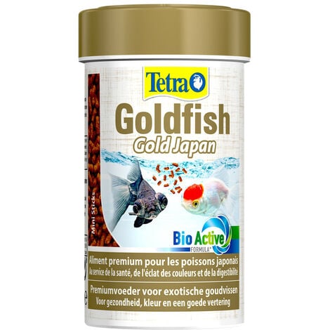 Goldfish Gold Japonais 55g - 100ml Aliment complet pour les poissons Japonais - Tetra