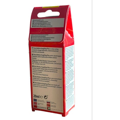 FungiStop plus, anti-fongique pour poisson d'ornement 20ML - Tetra