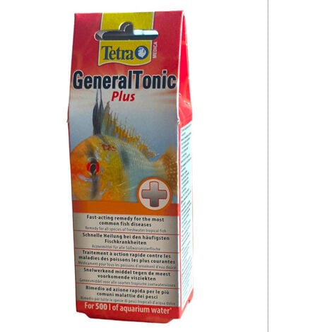 GeneralTonic plus 20ML traitement a action rapide pour poissons - Tetra