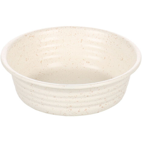 Gamelle pour nourriture ou l'eau blanche ø 11.9cm, 280 ml pour chat et petit chien - Flamingo (1/4)