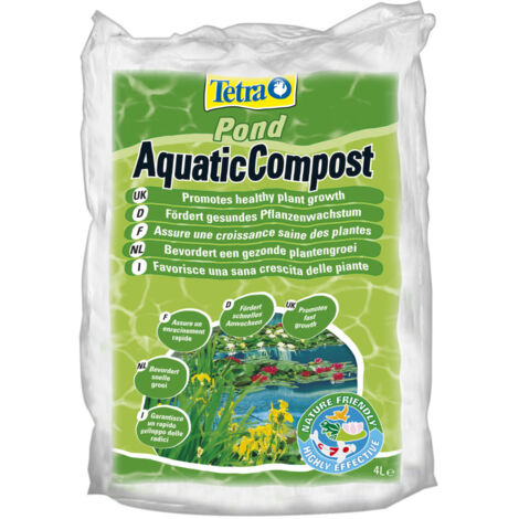 Aquatic Compost 4 litres -3.2 kg Tetra pour plantes de bassin - Tetra