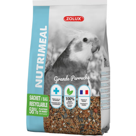 Graines grandes perruches nutrimeal  2.5Kg - zolux