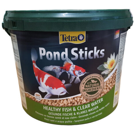Pond Sticks seau de 10 litres 1.2 kg TETRA pour poisson d'ornement de bassin de jardin - Tetra