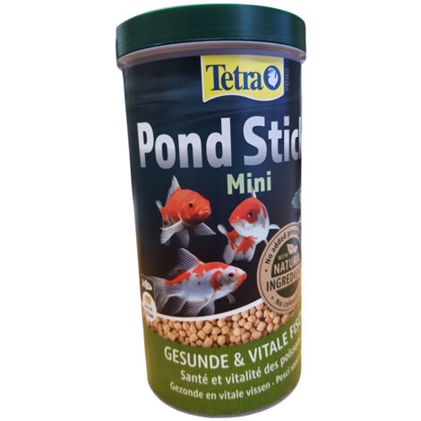 Pond Sticks mini 4-6 mm, 1 litre 135 g, TETRA pour poisson d'ornement de bassin de jardin - Tetra
