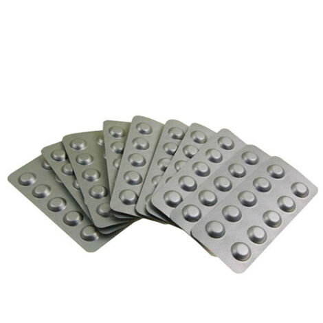 Pastilles DPD N° 3 rapides pour analyse chlore combiné – Boîte de 100 comprimés – Résistance optimale aux conditions climatiques – Lovibond