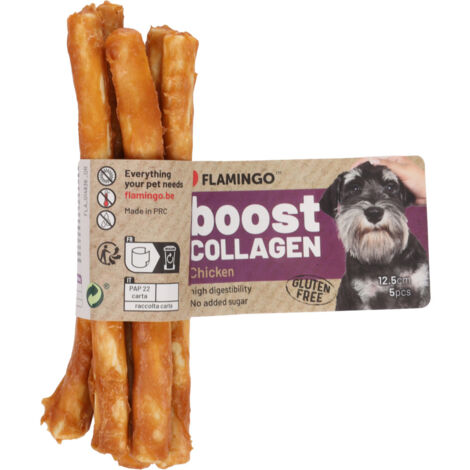 Friandises Boost Bâton avec poulet & Collagène 35 g pour chien - Flamingo (1/4)