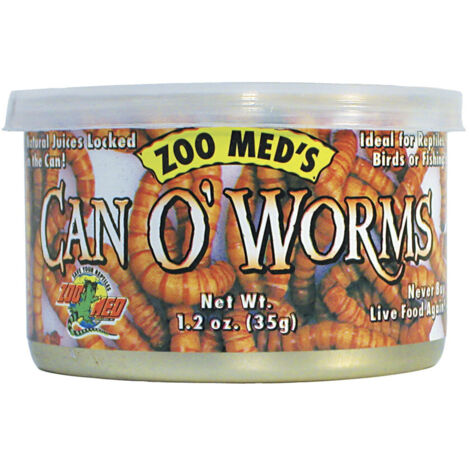 Vers de farine de taille moyenne 35 g ZM-42E pour reptiles et petits animaux - Zoo Med