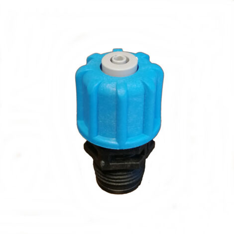 Raccordement 1/2 pouce d'aspiration et d'injection de l'eau de analyse, embout blue. - MICRODOS (1/2)