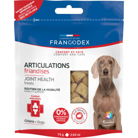 Friandises Articulations pour chiens 75 g - Francodex (1/2)
